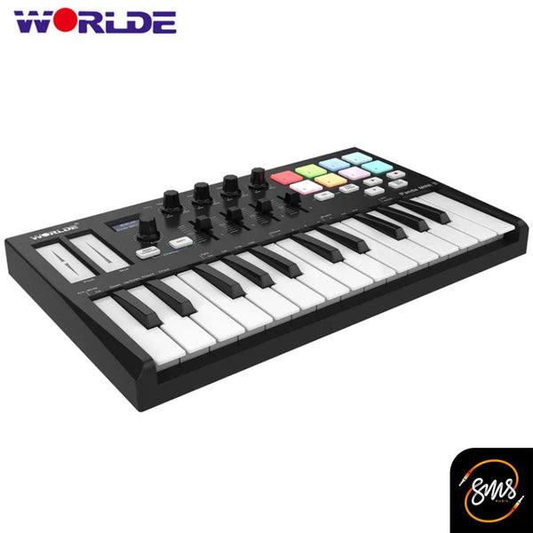 คีบอร์ด Midi Worlde รุ่น Panda mini II 25-key