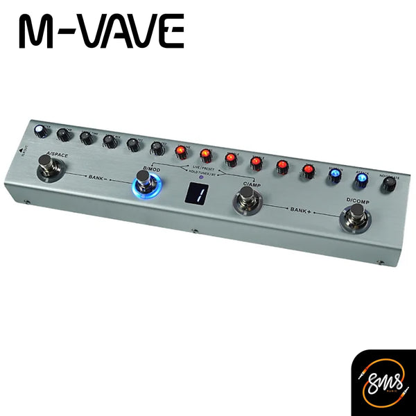 เอฟเฟคเบส M-VAVE Tank-B Bass Multi Effect