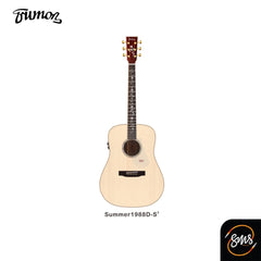 กีต้าร์โปร่งไฟฟ้า TRUMON  Summer1988 DE (all solid)