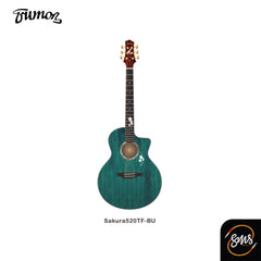 กีต้าร์โปร่งไฟฟ้า TRUMON Sakura520 TF (Top Solid)