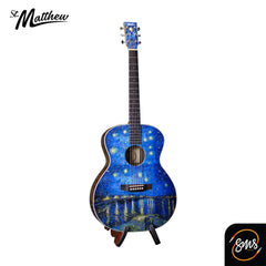 กีต้าร์โปร่งไฟฟ้า St.Matthew Van Gogh Series