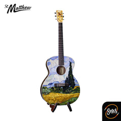 กีต้าร์โปร่งไฟฟ้า St.Matthew Van Gogh Series