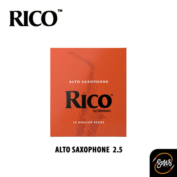 ลิ้นอัลโตแซกปลีก RICO กล่องส้ม alto Saxophone (แบ่งขาย)