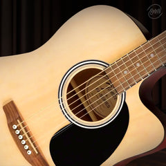 กีต้าร์โปร่งไฟฟ้า Fender FA-25CE