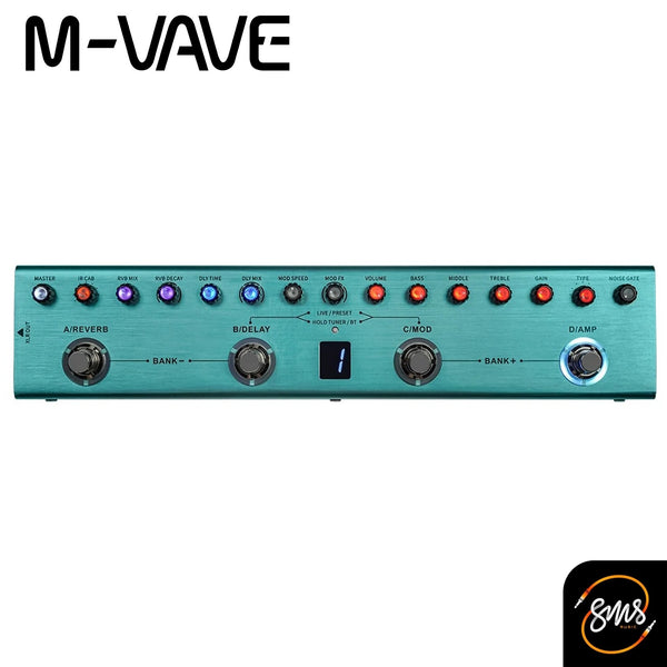 เอฟเฟคกีตาร์ M-VAVE Tank-G Guitar Multi Effect