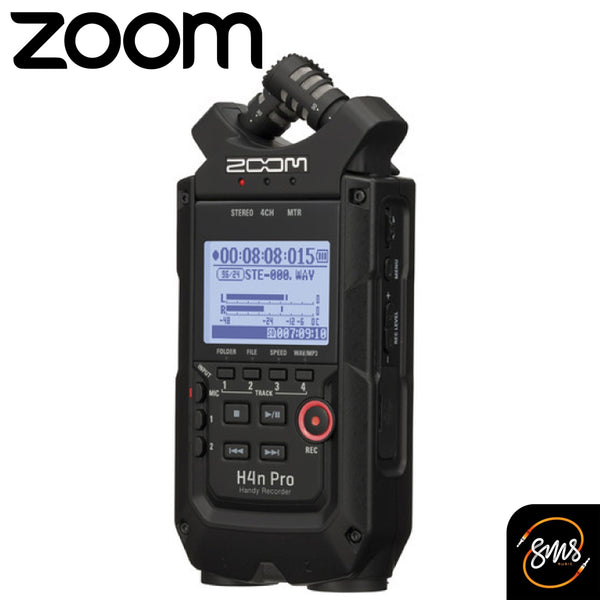 ZOOM H4N-PRO BLACK EDITION HANDY RECORDER