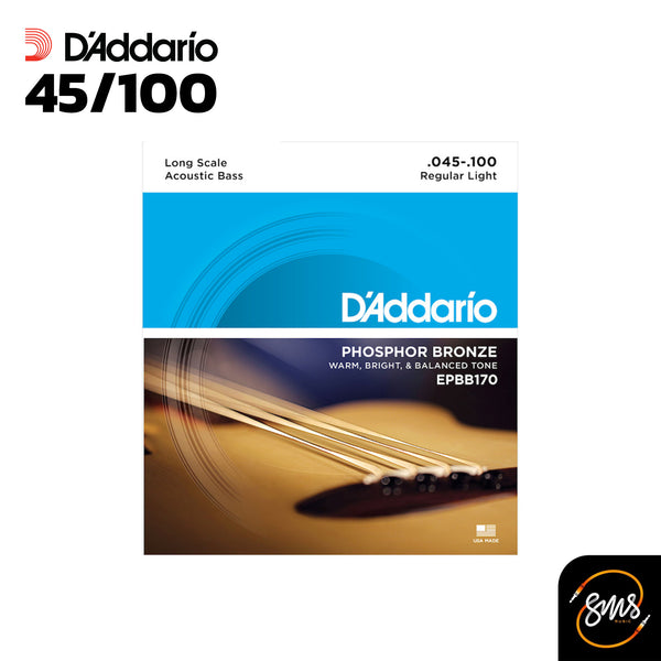 สายเบสโปร่ง 4 สาย D Addario EPBB170