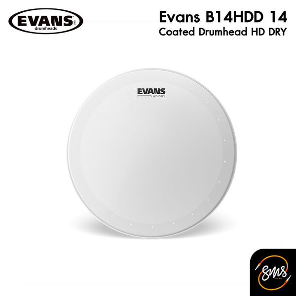 หนังกลอง Evans 14″ Coated Drumhead HD DRY (B14HDD)