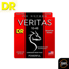 สายกีต้าร์ไฟฟ้า DR Strings VERITAS Electric 10-46
