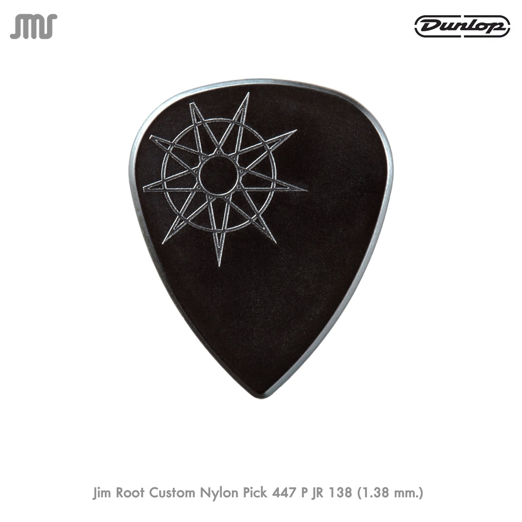 Jim Root Custom Nylon Pick 447 P JR 138 (1.38 mm.) แพค 6 ...