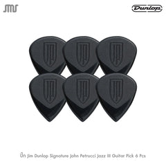 ปิ๊ก Jim Dunlop Signature John Petrucci Jazz III Guitar Pick 6 Pcs