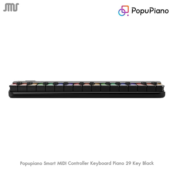 Popupiano Smart MIDI Controller Keyboard Piano 29 Key Black