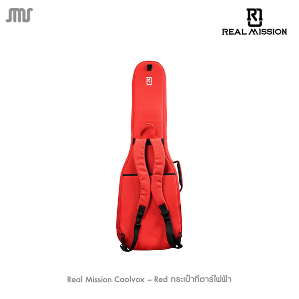 Real Mission Coolvox – Red กระเป๋ากีตาร์ไฟฟ้า
