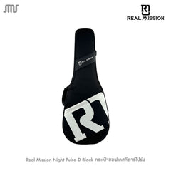 Real Mission Night Pulse-D Black กระเป๋าซอฟเคสกีตาร์โปร่ง