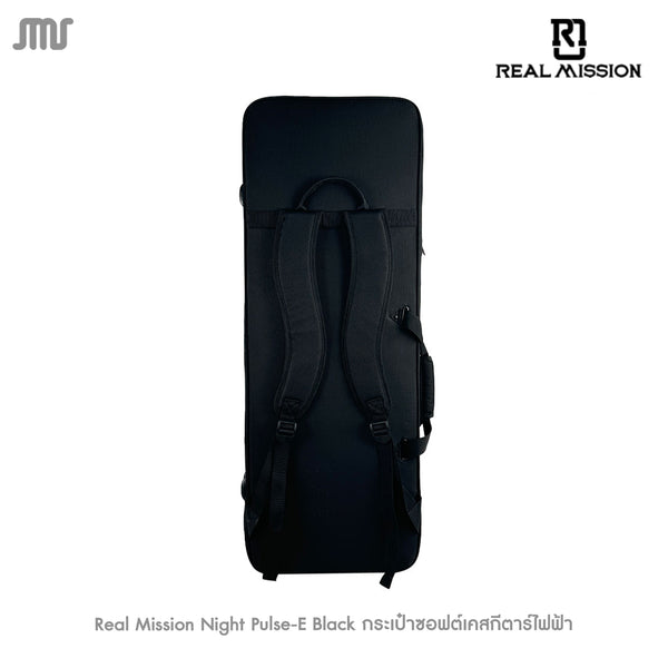 Real Mission Night Pulse-E Black กระเป๋าซอฟต์เคสกีตาร์ไฟฟ้า