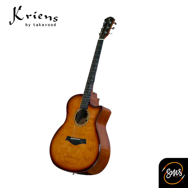 Kriens KA-430CSB กีตาร์โปร่ง ขนาด 41 นิ้ว Acoustic Guitar GA