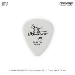 YNGWIE MALMSTEEN Custom Delrin Pick 1.5 mm. YJM P 01 WH