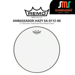 หนังกลองสแนร์ Remo 12 นิ้ว รุ่น Ambassador Hazy SA-0112-00