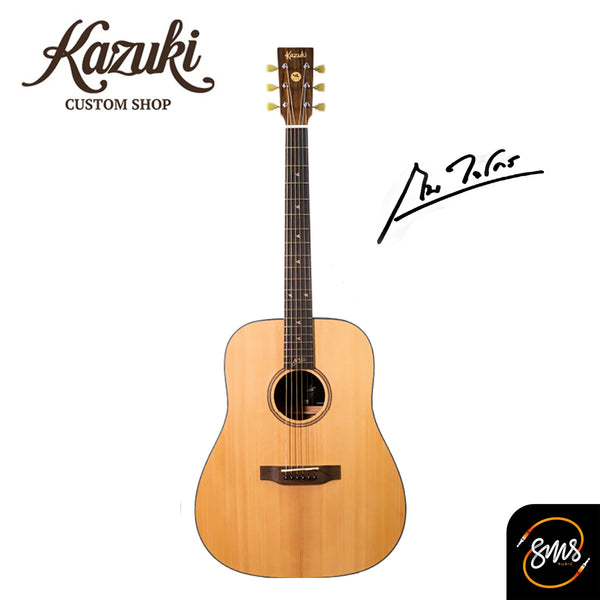 Kazuki x Kob Micro KA-55 Top Solid Acoustic Guitar กีต้าร์โปร่ง คาซูกิ KA55 หน้าไม้แท้