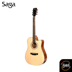 กีต้าร์โปร่งไฟฟ้า Saga SF850CE