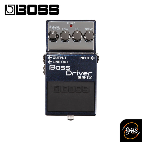 เอฟเฟคกีตาร์เบส Boss BB-1X Bass Driver Pedal