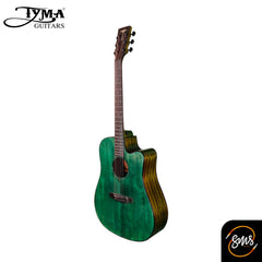 กีต้าร์โปร่งไฟฟ้า Tyma D-3E CB