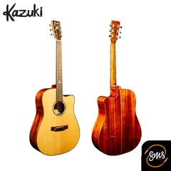 Kazuki ALL SOUL กีต้าร์โปร่ง 41 นิ้ว Acoustic Guitar All Solid + แถมฟรีกระเป๋ากีต้าร์
