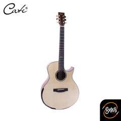 กีต้าร์โปร่ง Cate QM814 GA cutaway