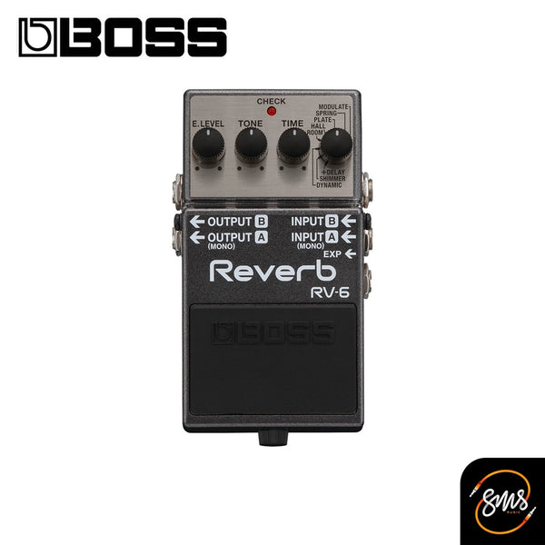 เอฟเฟคกีต้าร์ Boss RV-6 Reverb