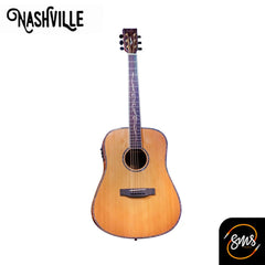 กีต้าร์โปร่งไฟฟ้า NASHVILLE D-701E