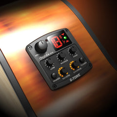 ภาคไฟฟ้าอะคูสติกกีตาร์ Cherub GT-5 EQ กีตาร์