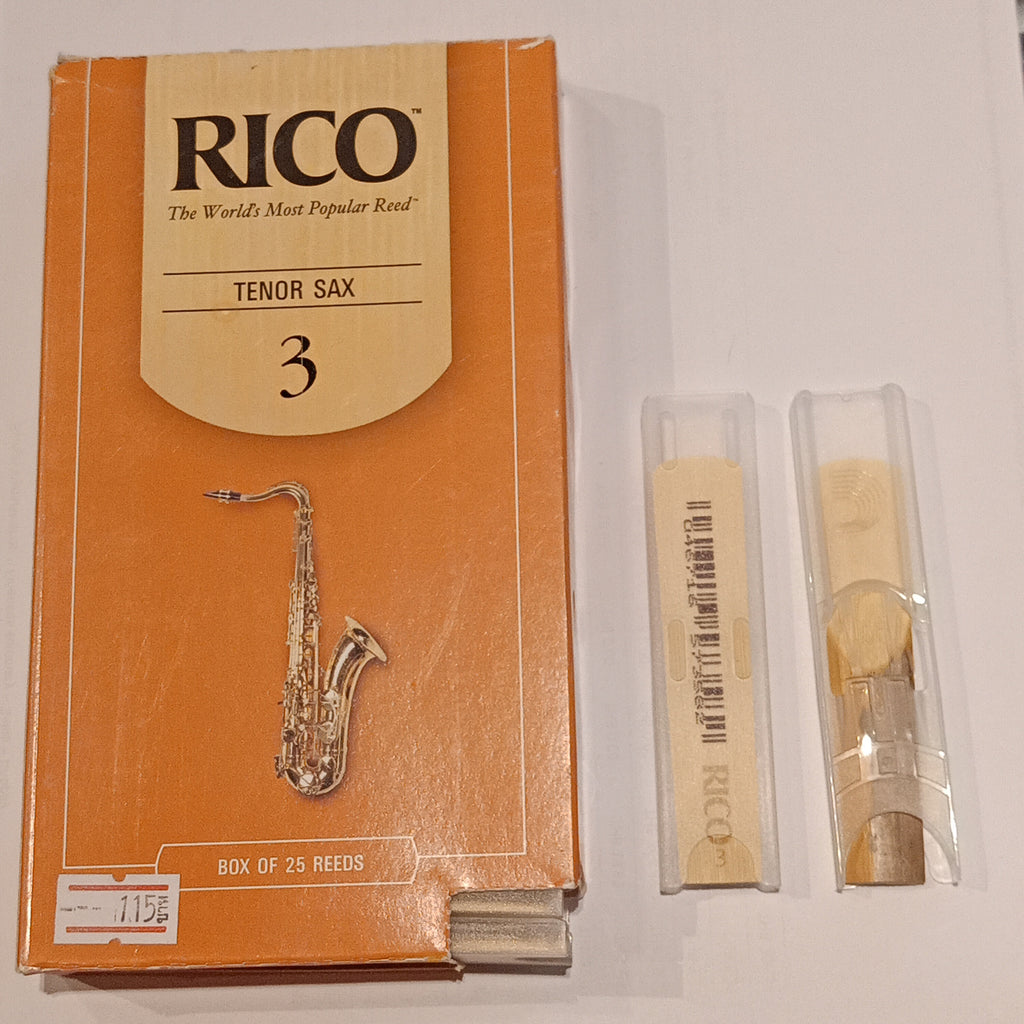 ลิ้นเทเนอร์แซก RICO กล่องส้ม Tenor Saxophone (แบ่งขาย) | Symphonymusicshop