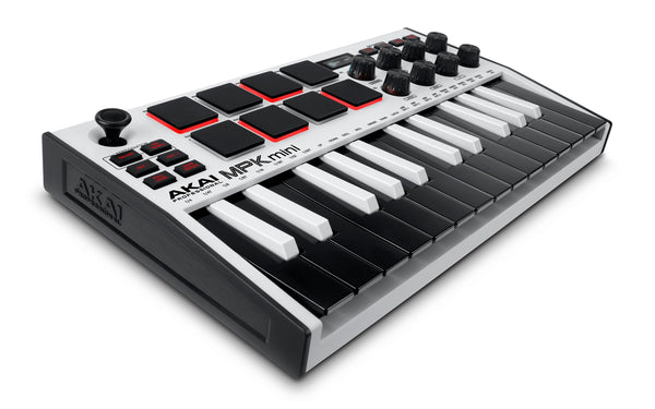 คีย์บอร์ด Akai MIDI Controller รุ่น MPK Mini MK3 (White)