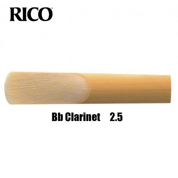 ลิ้นคาริเนตปลีก Bb RICO กล่องส้ม Bb Clarinet (แบ่งขาย)