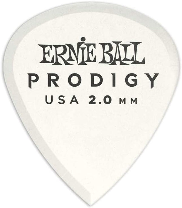 ปิ๊ก Ernie Ball รุ่น P09203 Prodigy Delrin Mini ขนาด 2.0 สีขาว
