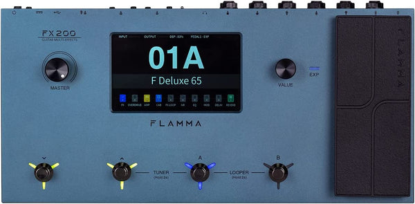 Flamma เอฟเฟคกีต้าร์ รุ่น FX200 Multi Effects Pedal