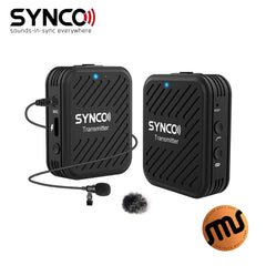 SYNCO WAir G1 (A1) | ชุดไมโครโฟนไร้สายแบบหนีบปกเสื้อสำหรับติดกล้อง