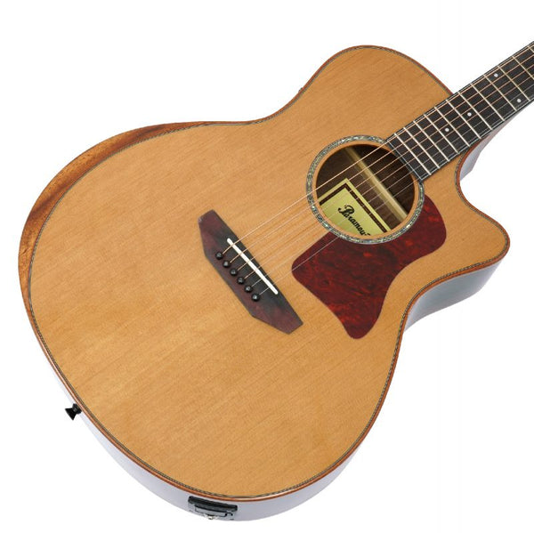 กีต้าร์โปร่งไฟฟ้า Paramount Acoustic Guitar รุ่น A2020 (Top Solid) ไม้หน้าแท้