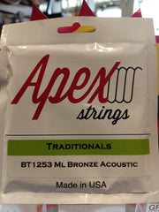 สายกีต้าร์โปร่ง APEX BT 1253