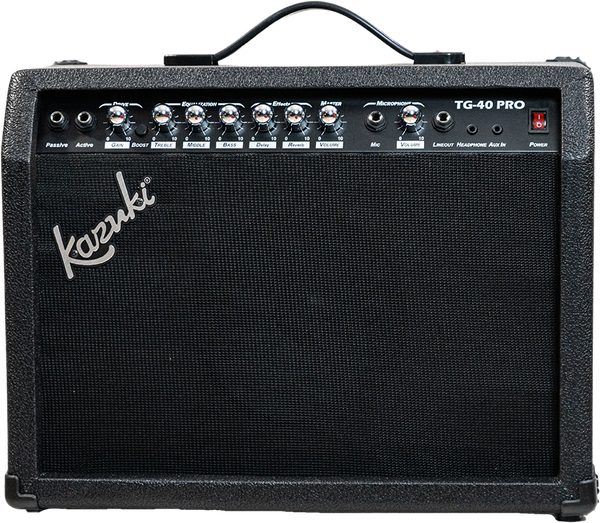 KAZUKI TG-40PRO Guitar Amplifier แอมป์กีต้าร์ 40 วัตต์ สีดำ รุ่น TG40