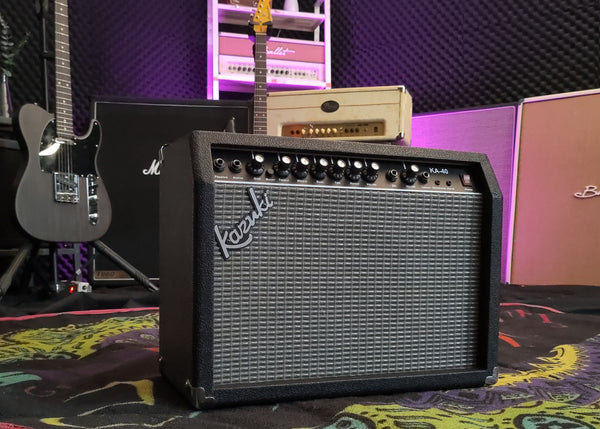 KAZUKI KA-40 Electric Guitar Amplifier ตู้แอมป์ แอมกีต้าร์ไฟฟ้า 40 วัตต์ สีดำ รุ่น KA40