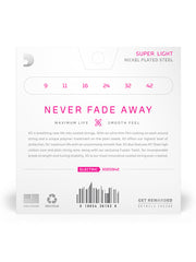 สายกีต้าร์ไฟฟ้า D’Addario XSE 9-42 Nickel Coated Super Light