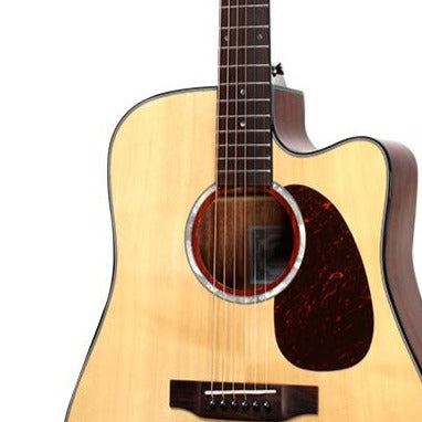 Saga Acoustic Guitar กีต้าร์โปร่ง รุ่น DS10C Solid Top (ไม้หน้าแท้)