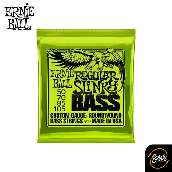 สายกีตาร์เบส Ernie Ball Regular Slinky รุ่น 2832 (4 สาย)