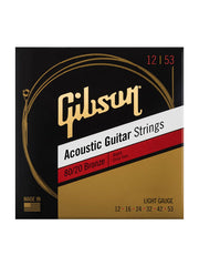 สายกีต้าร์โปร่ง Gibson 80/20 Bronze เบอร์ 12/53
