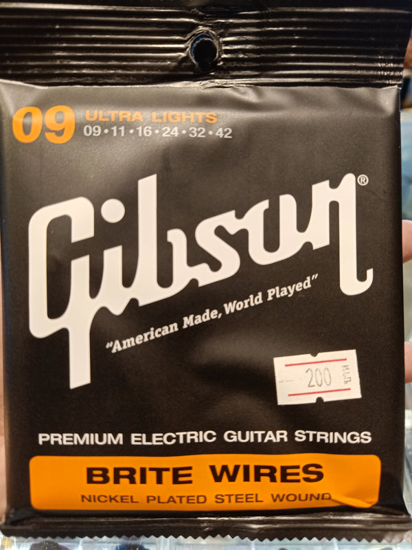 สายกีต้าร์ไฟฟ้า Gibson เบอร์ 9