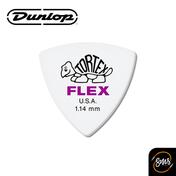 ปิ๊ก Jim Dunlop Tortex Flex Triangle Guitar Pick 456R