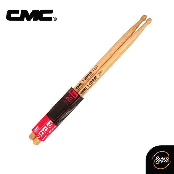 ไม้กลอง CMC Drum Sticks เบอร์ 2B