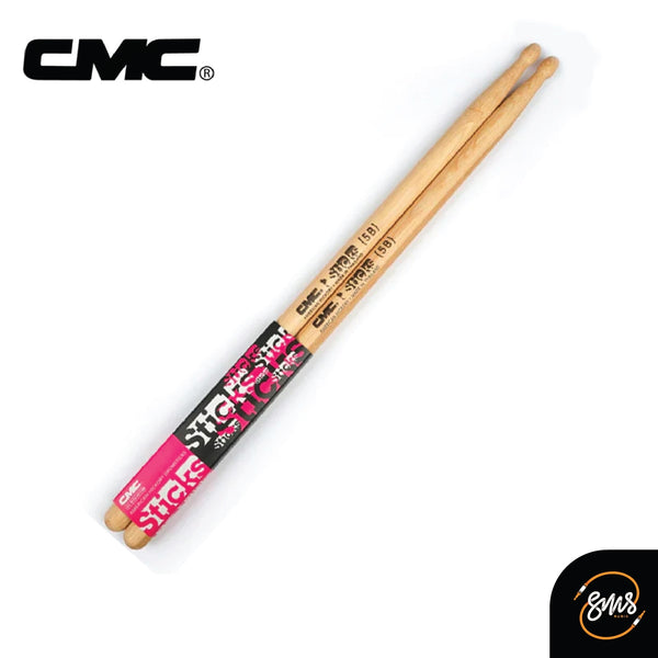 ไม้กลอง CMC Drum Sticks เบอร์ 5B