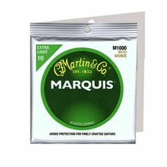 สายกีต้าร์โปร่ง Martin 10 (M1000)